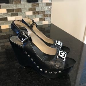 Michael Kors slingback clogs